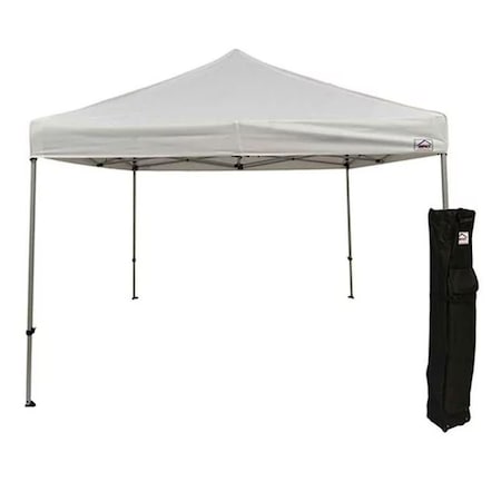 Impact Canopy Evento Kit 10 FT x 10 FT, Steel Canopy with Roller Bag , White 040350002